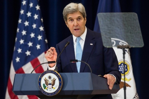 Kerry says Israel settlements threaten democracy - ảnh 1